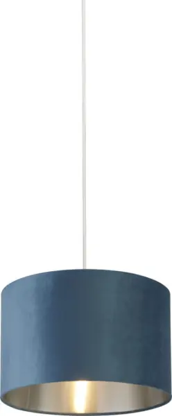 Teal Velvet with Silver Linner 28cm