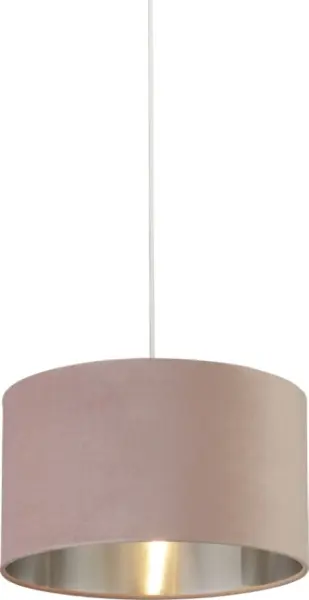 Pink Velvet with Silver Linner 38cm