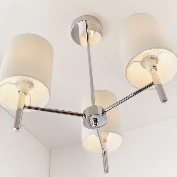 Brio 3-Light Polished Chrome Fitting