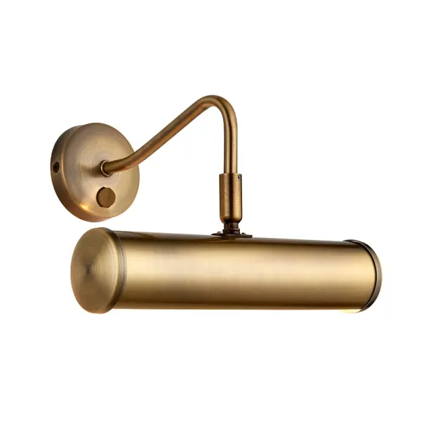 Turner Antique Brass Picture Light 230mm