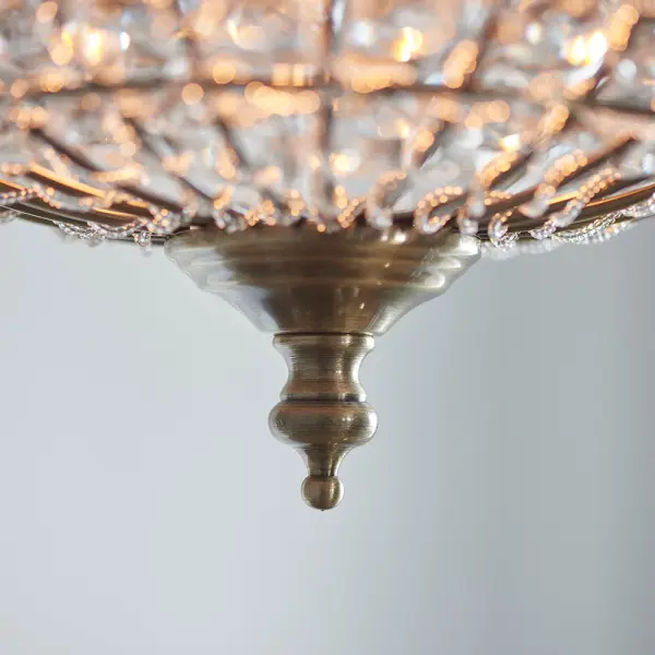 Tanaro 1 Light Pendant in Antique Brass