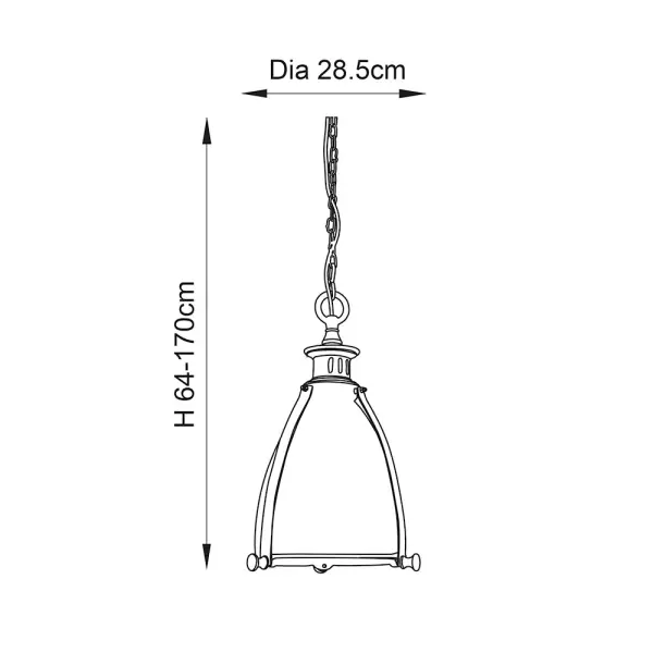 Storni Large Pendant 290mm Diameter in Nickel Finish