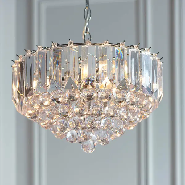 Fargo 3 Light Chrome Pendant