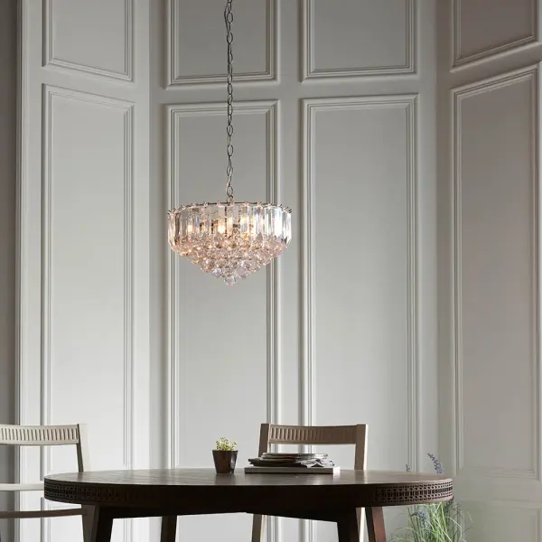 Fargo 3 Light Chrome Pendant