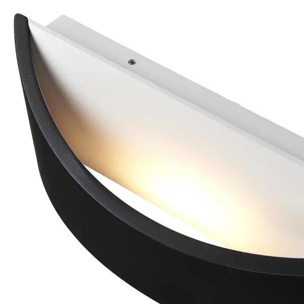 Vulcan 300mm Black Up & Down Light IP65 CCT