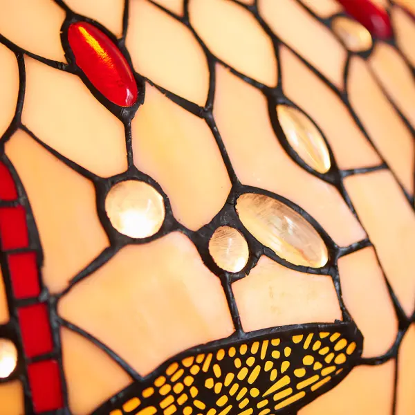 Dragonfly Beige Medium Table Lamp