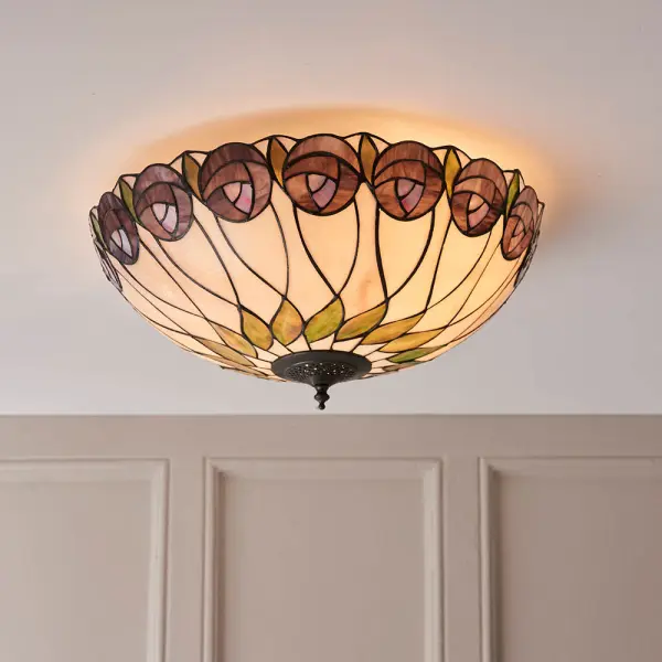 Hutchinson Large 2 Light Flush