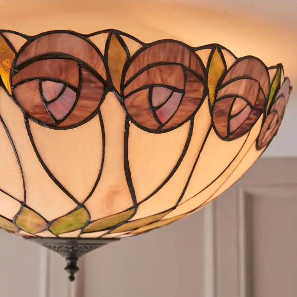 Hutchinson Large 2 Light Flush