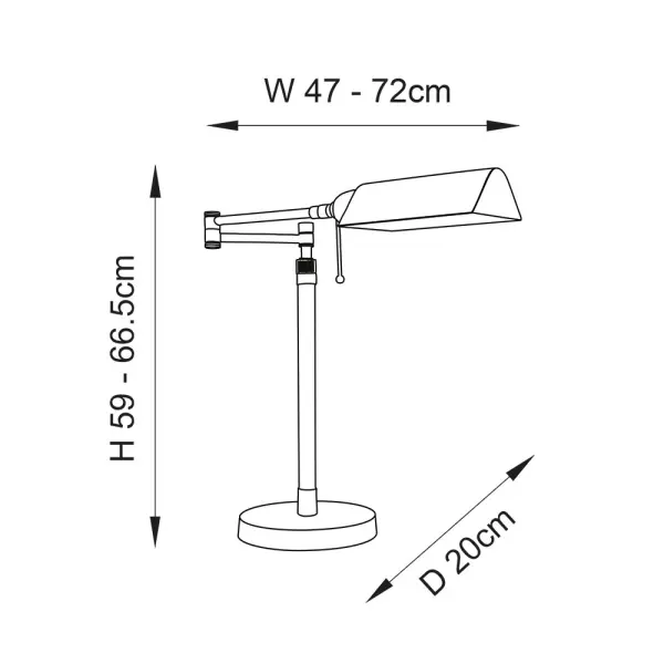 Clarendon Task Table 7W SW