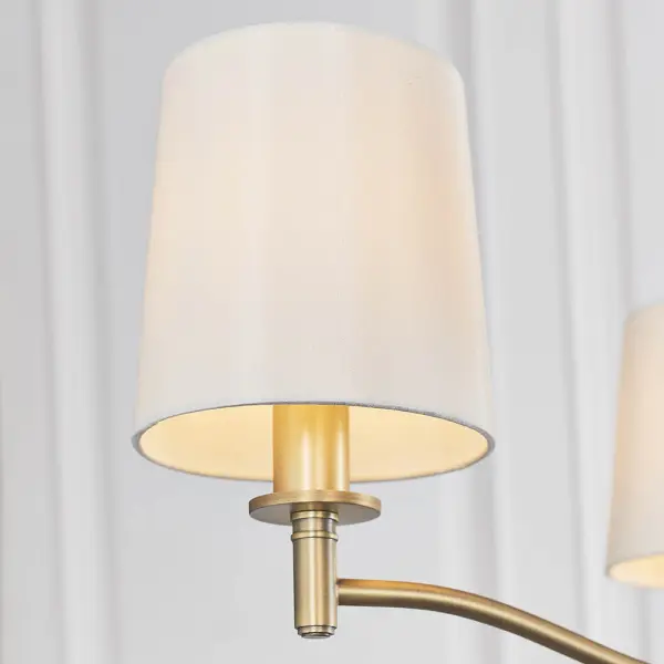 Ortona 3 Light Antique Brass Pendant