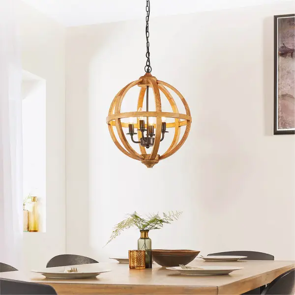 Toba 4 Light Pendant