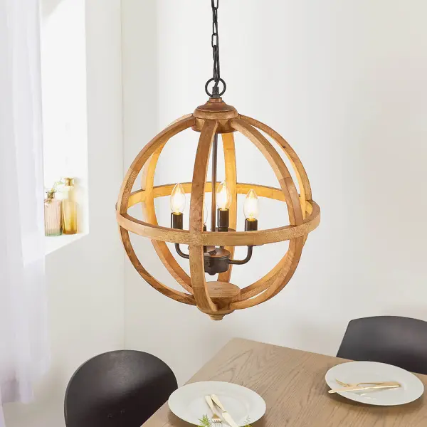 Toba 4 Light Pendant