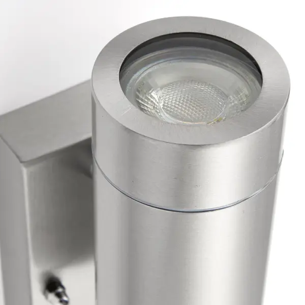 Palin Stainless Steel PIR Up & Down Wall Light IP44