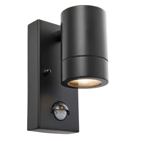 Palin Matt Black PIR Downlight IP44