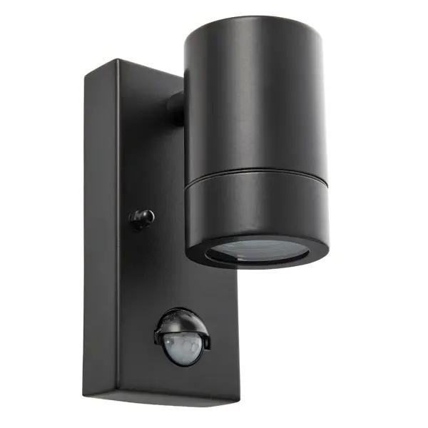 Palin Matt Black PIR Downlight IP44