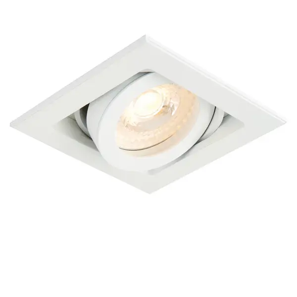 Single Xeno Downlight in Matt White