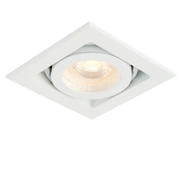 Single Xeno Downlight in Matt White