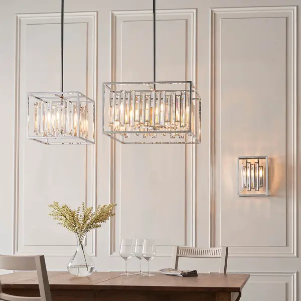 Acadia 6 Light Crystal Pendant