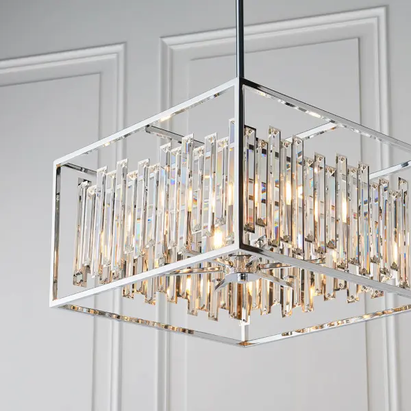 Acadia 6 Light Crystal Pendant