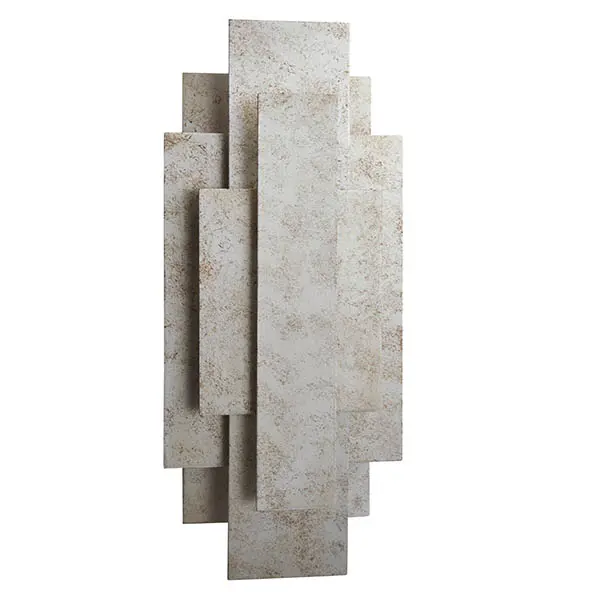 Silver Leaf Wall Light