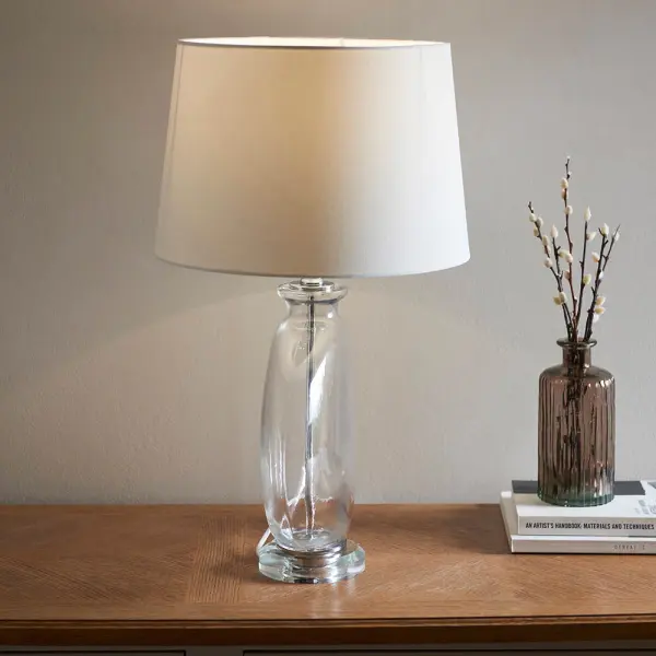 Gideon Polished Nickel Table Lamp