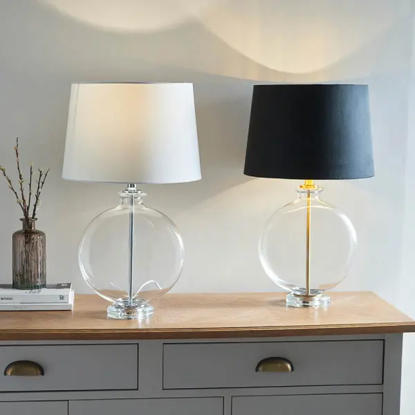 Gideon Polished Nickel Table Lamp