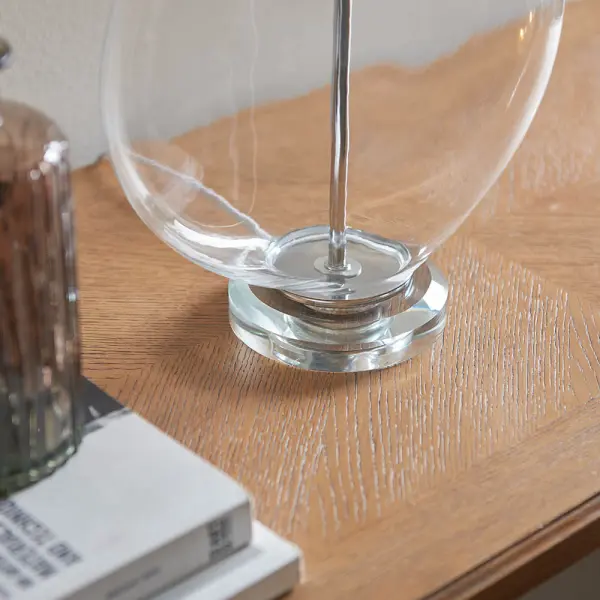Gideon Polished Nickel Table Lamp