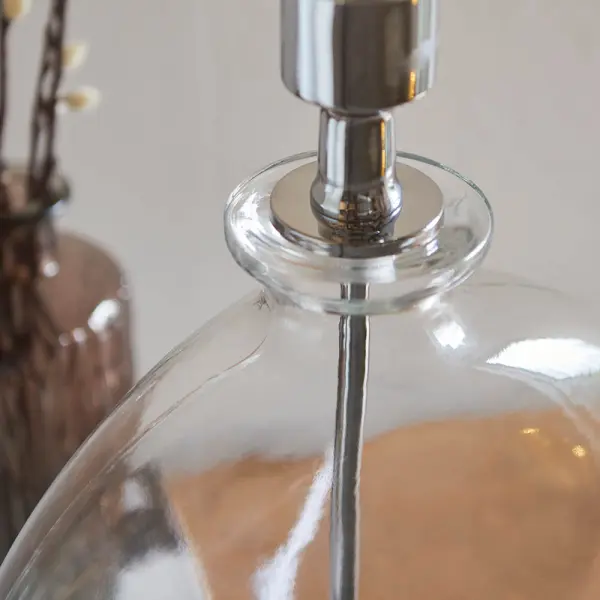 Gideon Polished Nickel Table Lamp