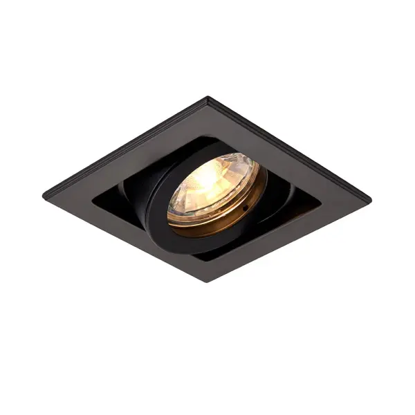 Single Xeno Downlight in Matt Black