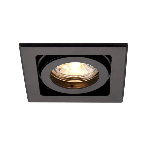 Single Xeno Downlight in Matt Black