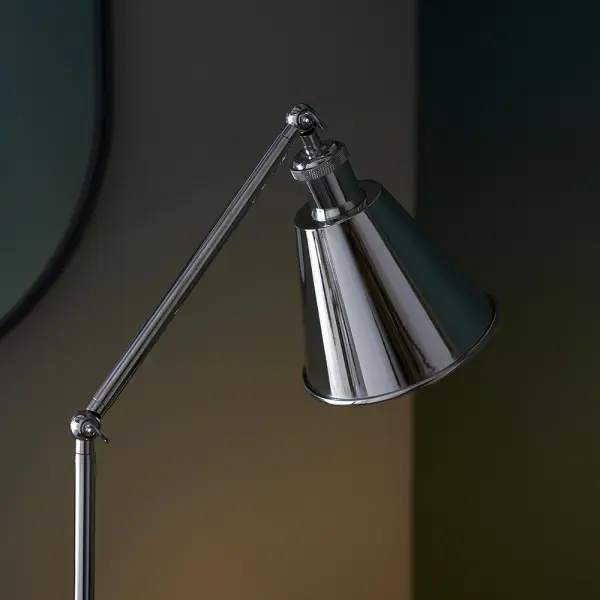 Hal Nickel Floor Lamp