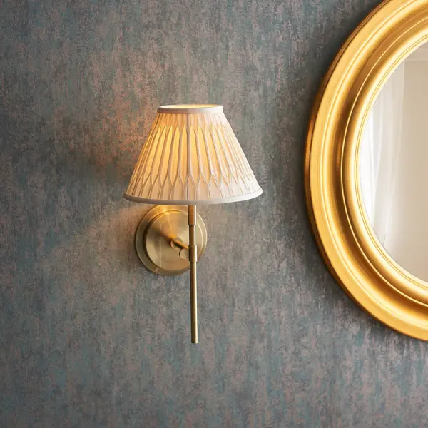 Rennes Wall Fitting in Antique Brass Bracket Only