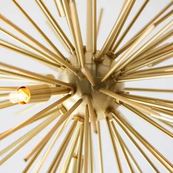 Orta 6 Light Semi Flush in Gold