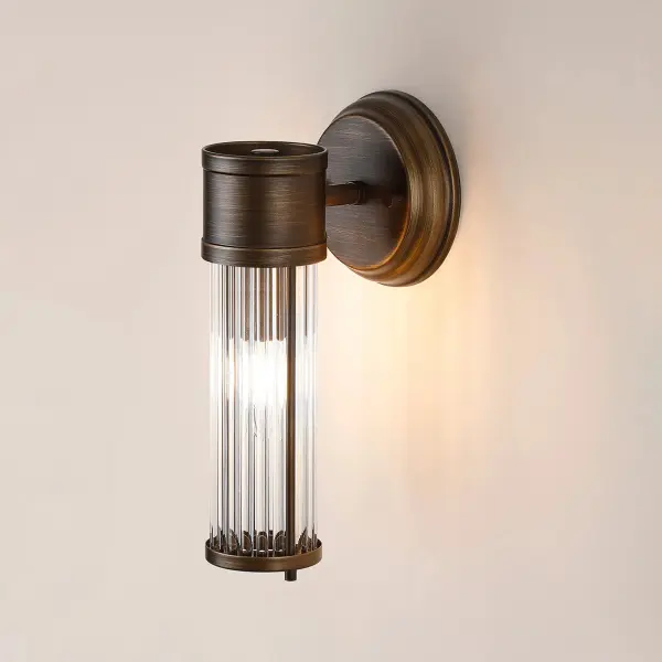 Appeal Single Wall Light in Bronze IP44