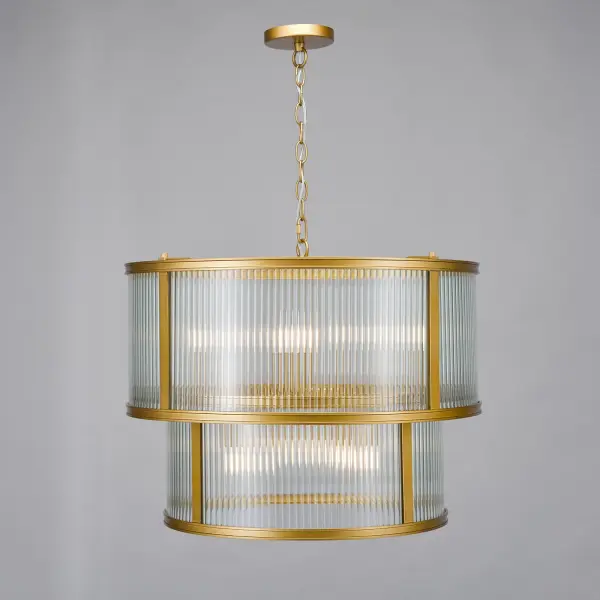 Bianka 6 Light Pendant in Bronze Finish