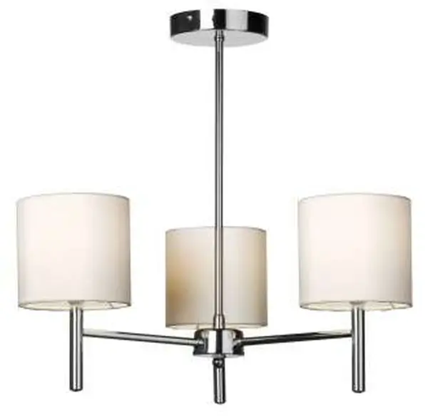 Brio 3-Light Polished Chrome Fitting