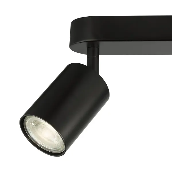 Cawley 4 Light Matt Black Spotlight Bar