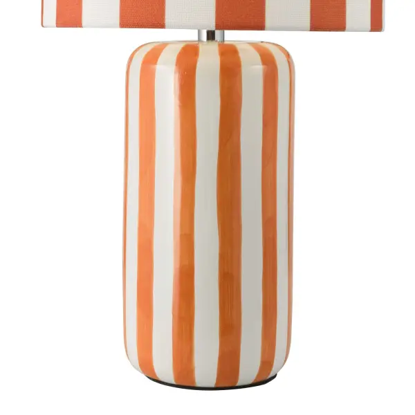 Cicada Orange Table Lamp C/W Shade