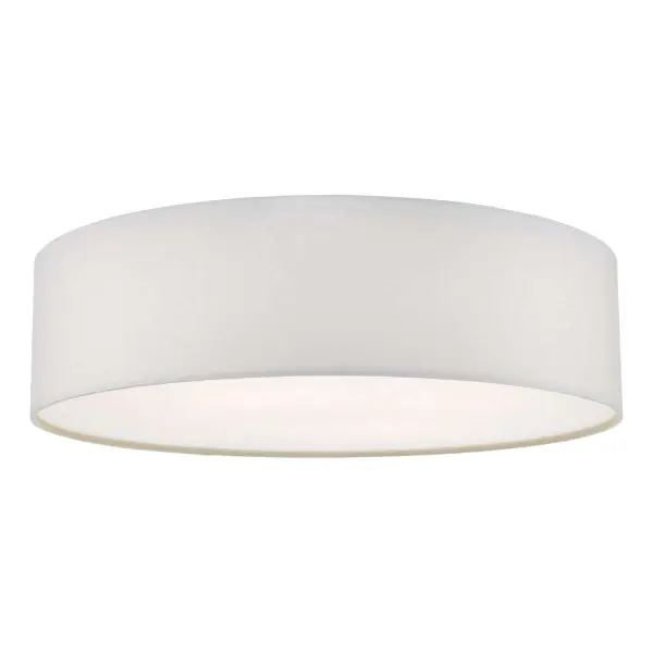 Cierro 4 Light Flush Fitting in Ivory