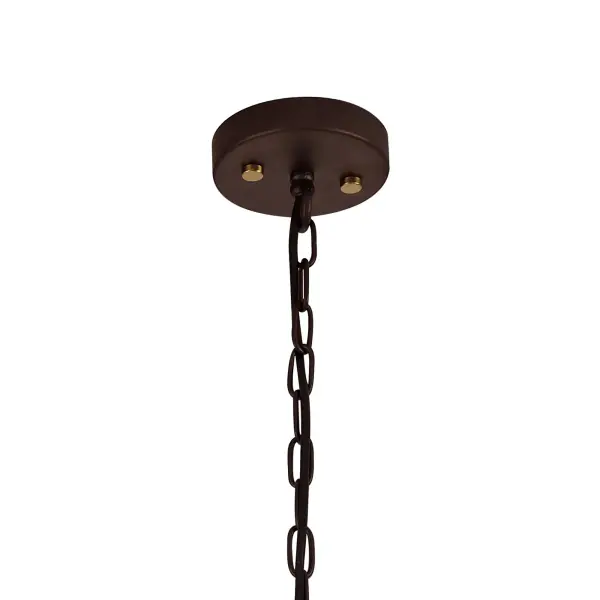 Derryclare 3 Light Brown & Bronze Pendant