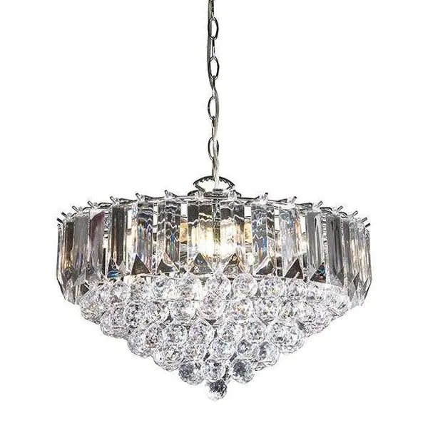 Fargo 6 Light Chrome Pendant