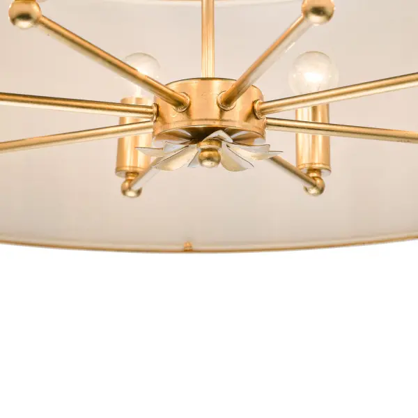 Fenella 8 Light Gold Pendant