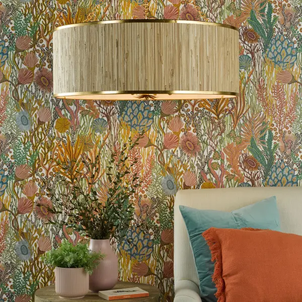 Fenella 8 Light Gold Pendant