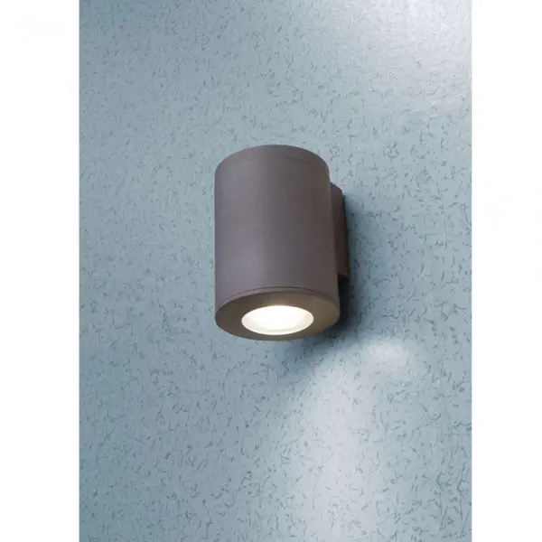 Franca 90mm Up or Down Wall Light in Grey Finish