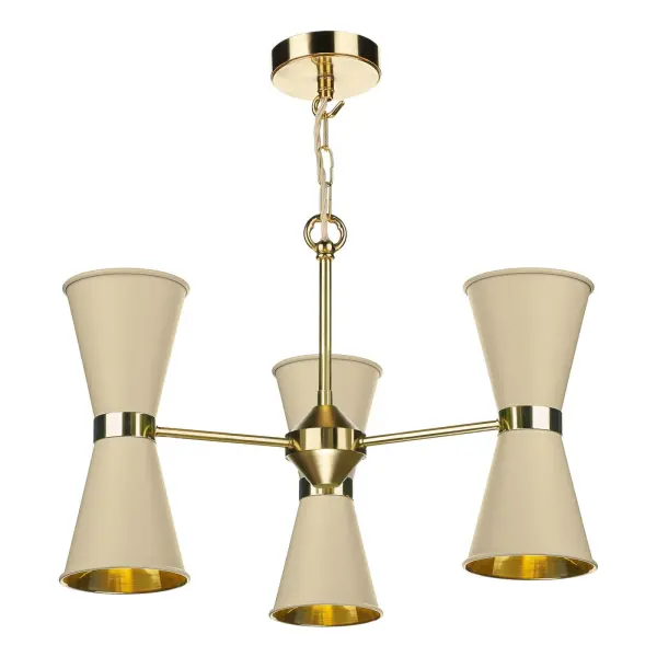 Hyde 6 Light Pendant in Bespoke finish