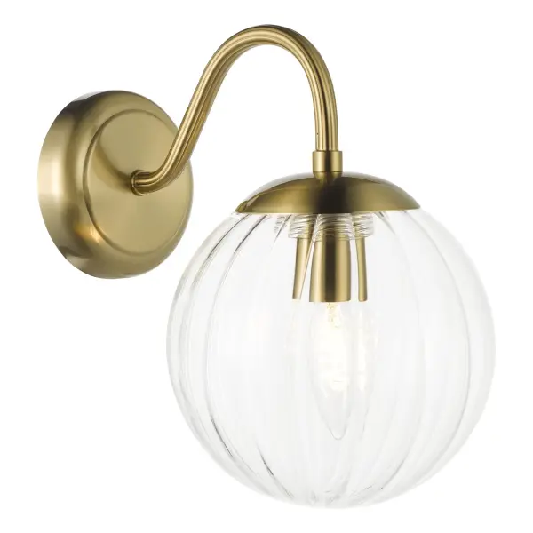 Jocelyn Brass Wall Light