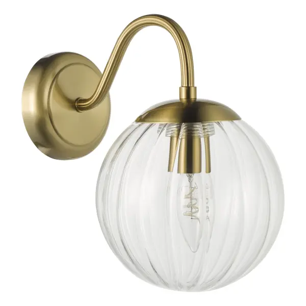 Jocelyn Brass Wall Light