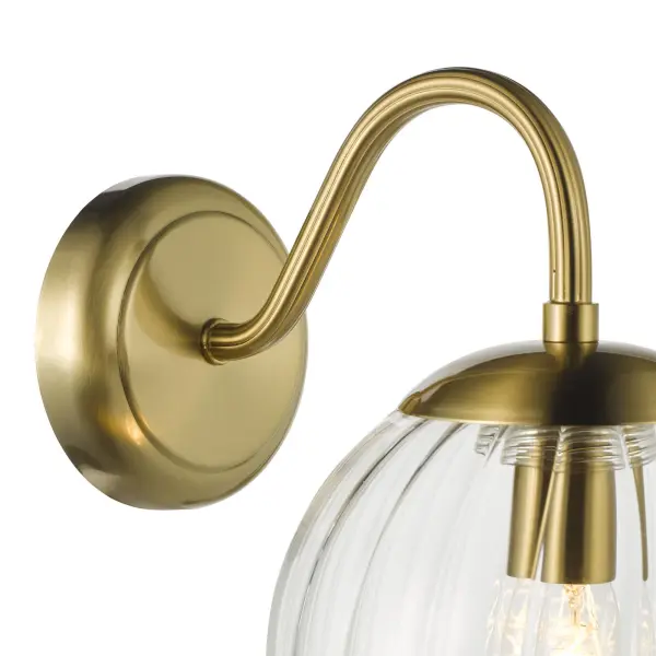 Jocelyn Brass Wall Light
