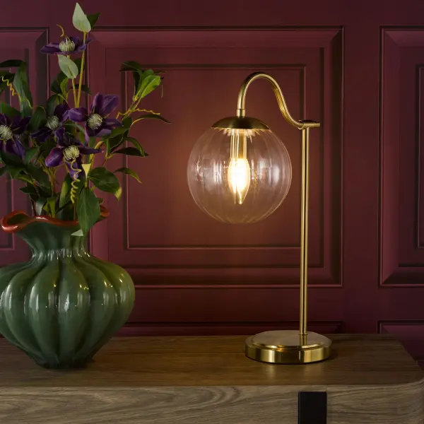Jocelyn Brass Table Lamp