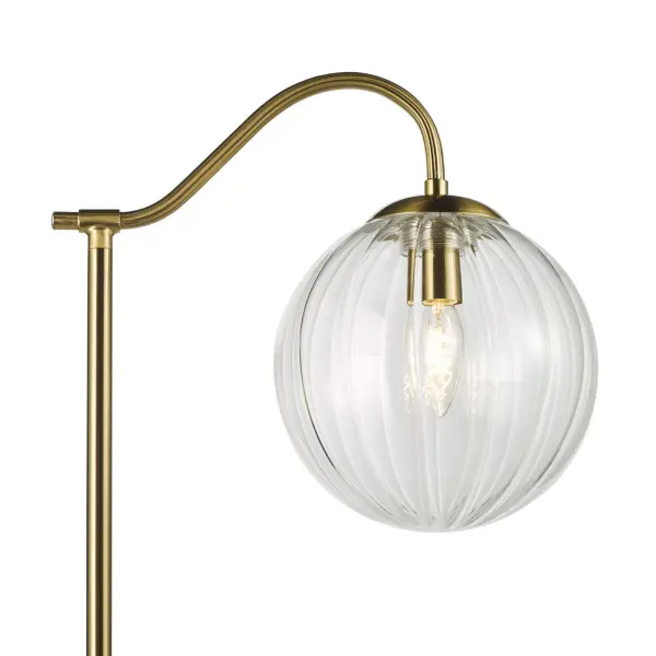 Jocelyn Brass Floor Lamp
